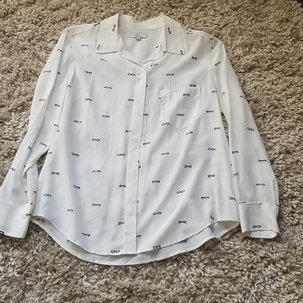 Anthropologie Rails XSP Eyeglass Button Down